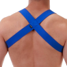 Barcode Berlin Harnais en élastique Matt Bleu